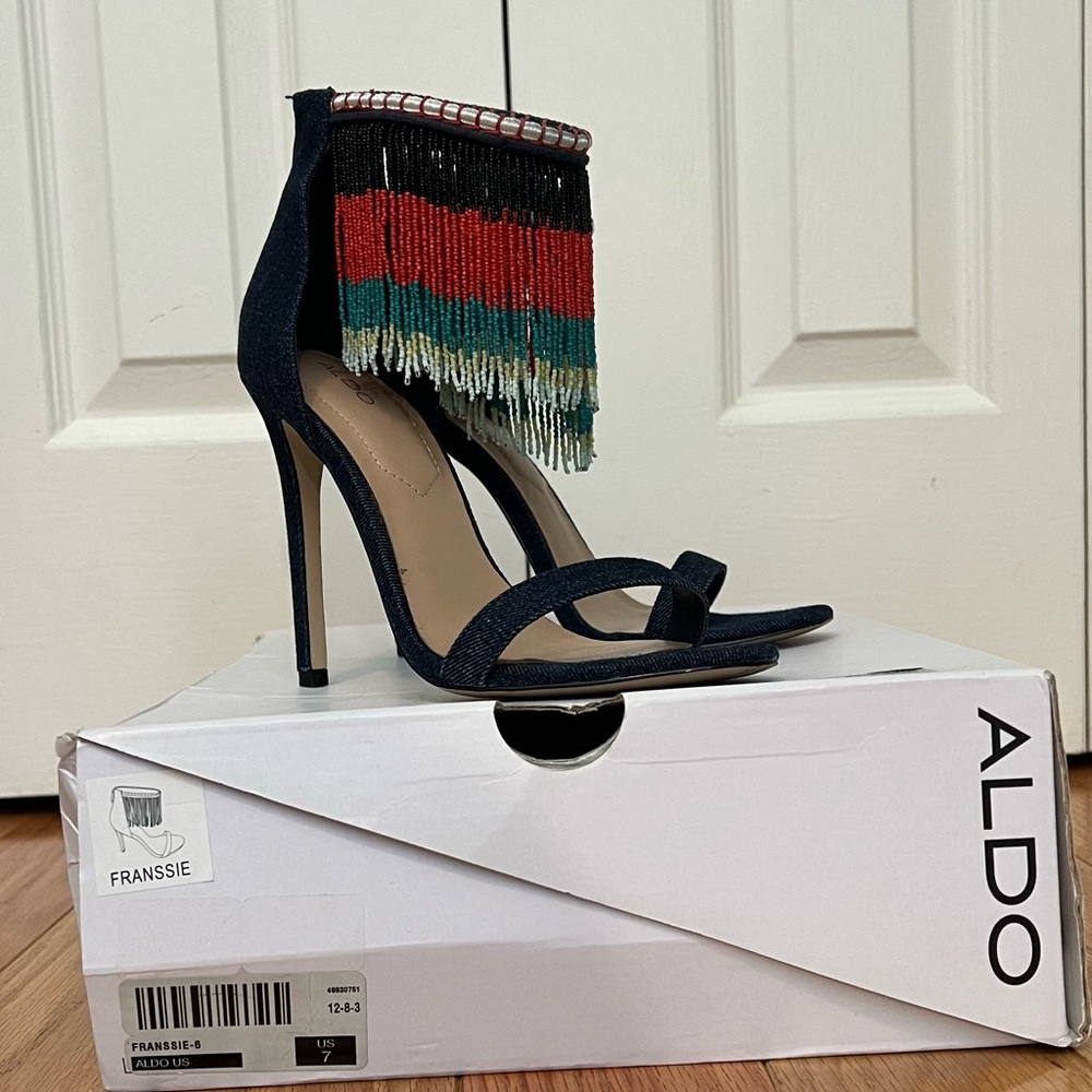 Aldo Franssie size 7 shoe 4.5” heel